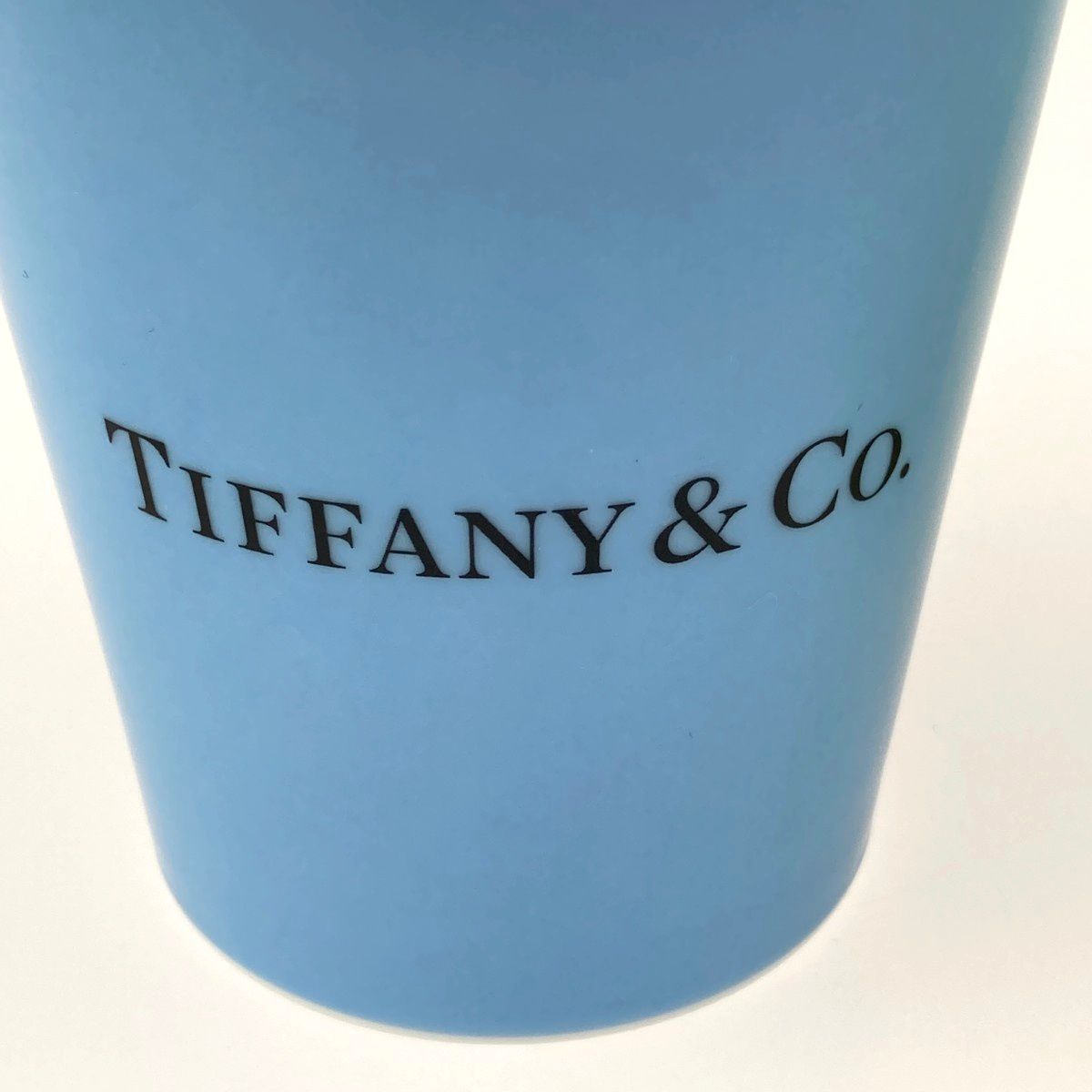 Tiffany & Co Tiffany Bone China Coffee Cup Set of 2 with Paper Bag and Box