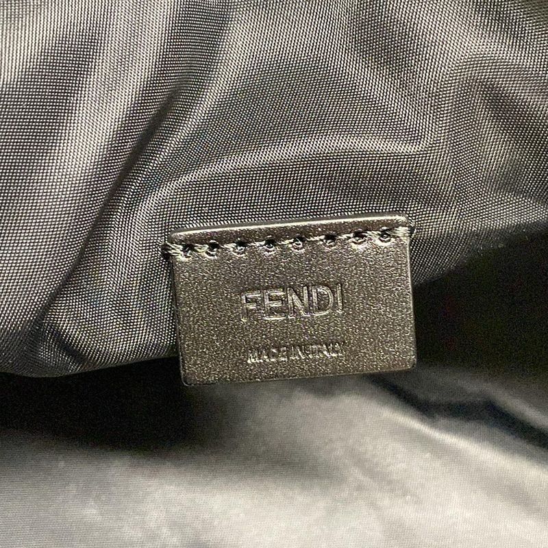 Fendi Clutch Bag - 7as378 Ivory Leather