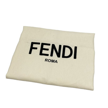 Fendi Clutch Bag - 7as378 Ivory Leather