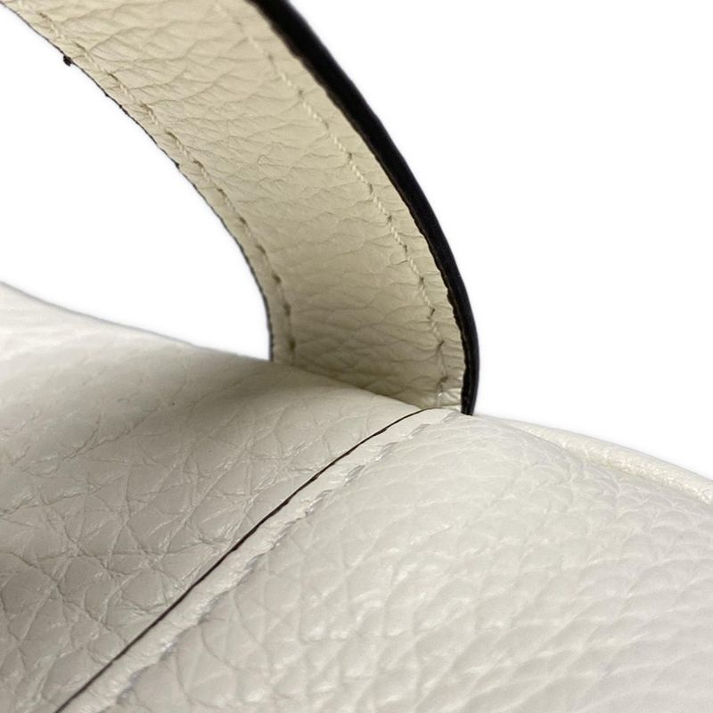 Fendi Clutch Bag - 7as378 Ivory Leather