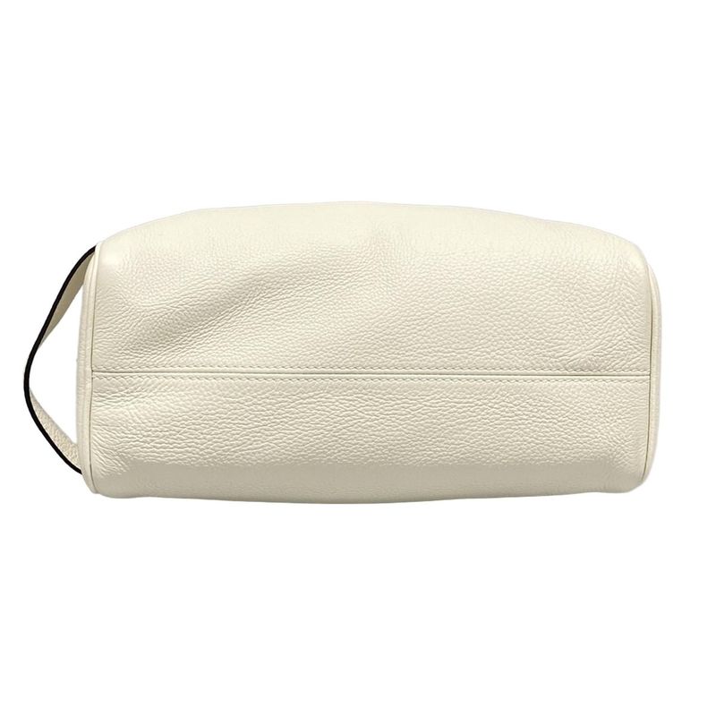 Fendi Clutch Bag - 7as378 Ivory Leather