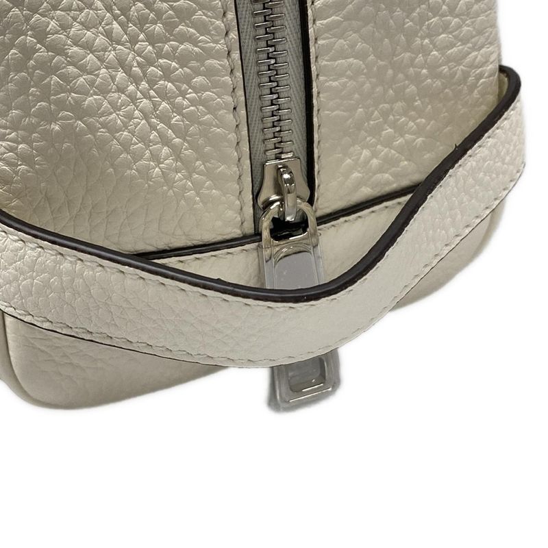 Fendi Clutch Bag - 7as378 Ivory Leather