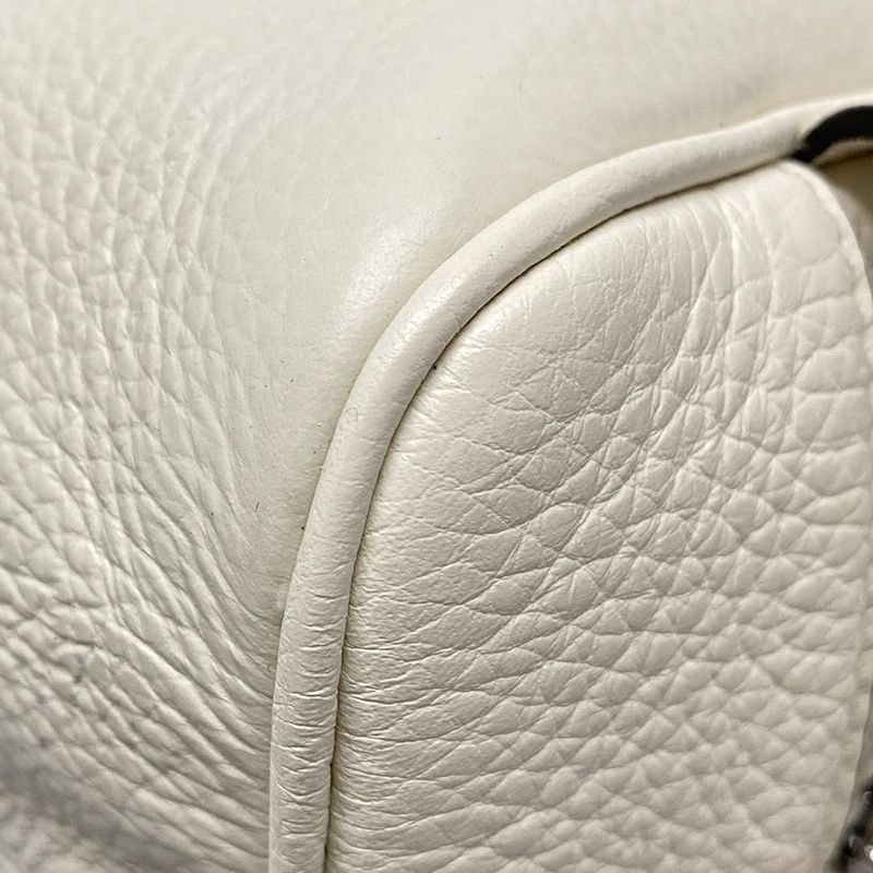 Fendi Clutch Bag - 7as378 Ivory Leather