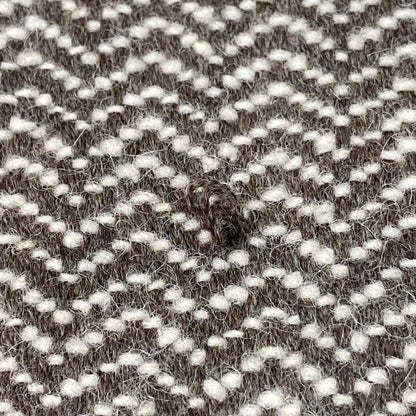 Louis Vuitton Coat - Brown And White Herringbone/ Monogram Pattern On Lining