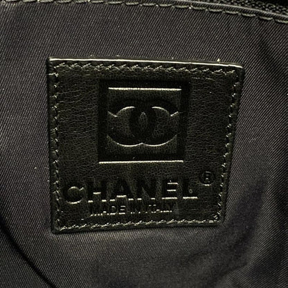 Chanel Tote Bag - White X Black X Multi Terrycloth/perforated