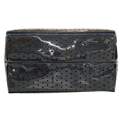 Chanel Tote Bag - White X Black X Multi Terrycloth/perforated