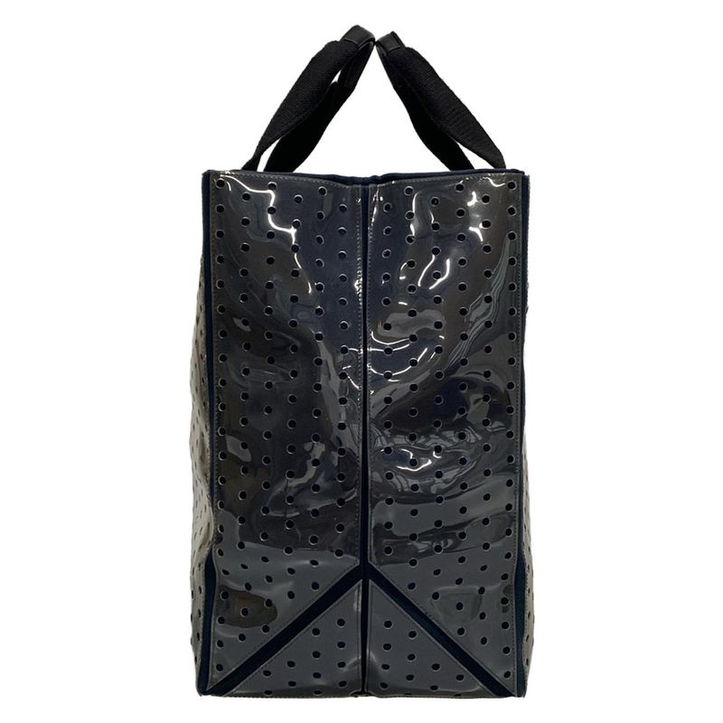 Chanel Tote Bag - White X Black X Multi Terrycloth/perforated