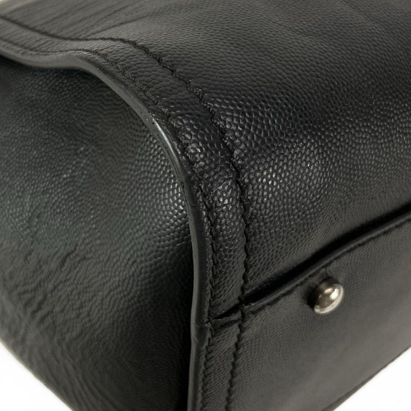 Chanel Tote Bag Deauville Line Black 2way/chain Shoulder/studded