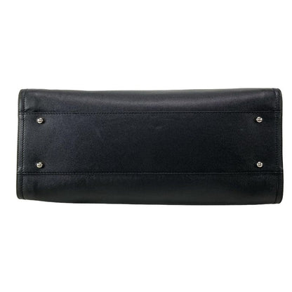 Chanel Tote Bag Deauville Line Black 2way/chain Shoulder/studded