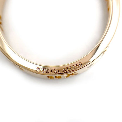 Tiffany & Co Atlas Earrings De Diamond Ring Approx 8.5 750pg