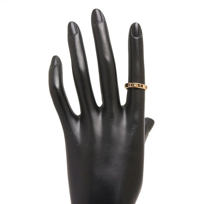 Tiffany & Co Atlas Earrings De Diamond Ring Approx 8.5 750pg