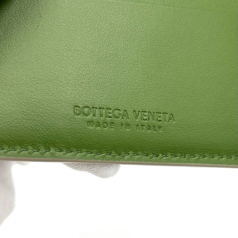Bottega Veneta Bifold Wallet Men's Intrecciato Mini Wallet Mini Wallet Bottega