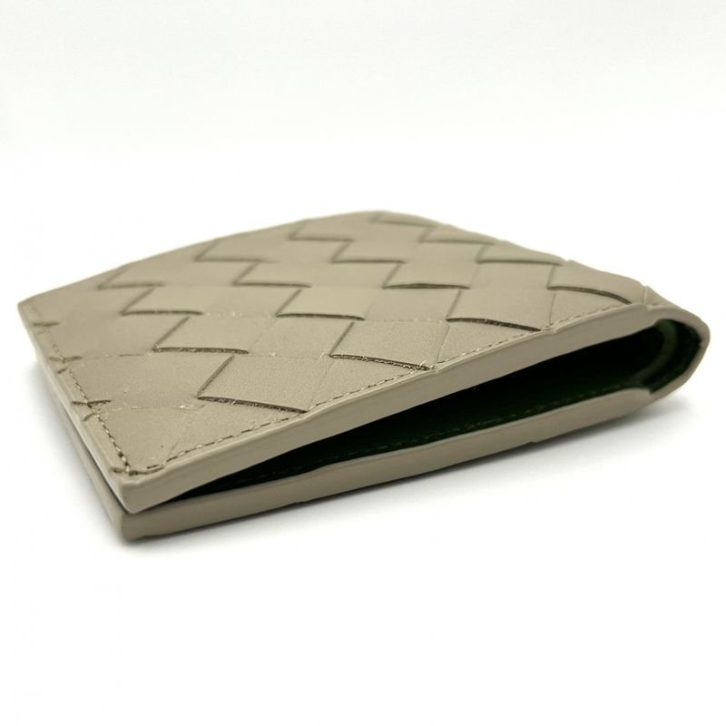 Bottega Veneta Bifold Wallet Men's Intrecciato Mini Wallet Mini Wallet Bottega