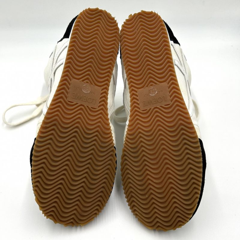 Loewe Sneakers Men's Ballet Runner High Cut Sneakers Anagram Shoes Loewe Canvas