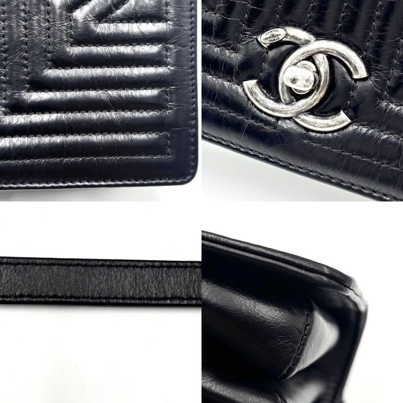 Chanel Shoulder Bag Women's Corian Garden Chain Shoulder Full Flap Turnlock