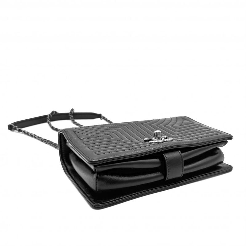 Chanel Shoulder Bag Women's Corian Garden Chain Shoulder Full Flap Turnlock