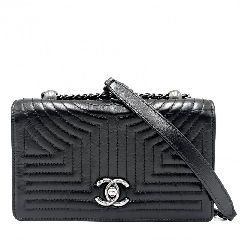Chanel Shoulder Bag Women's Corian Garden Chain Shoulder Full Flap Turnlock