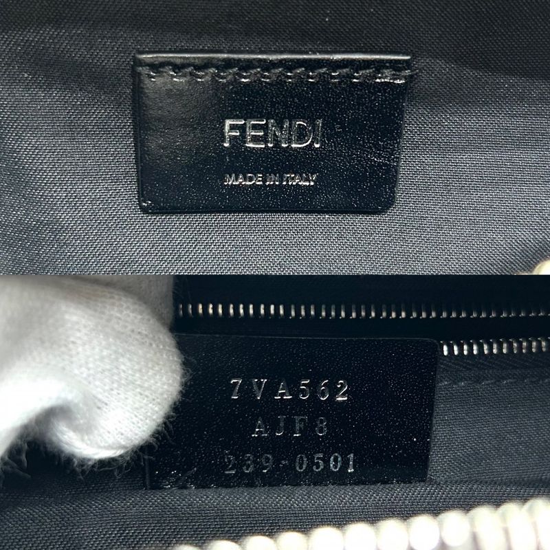 Fendi Body Bag Men's Zucca Diagonal Belt Bag Waist Pouch Bag Fendi 7va562 PVC