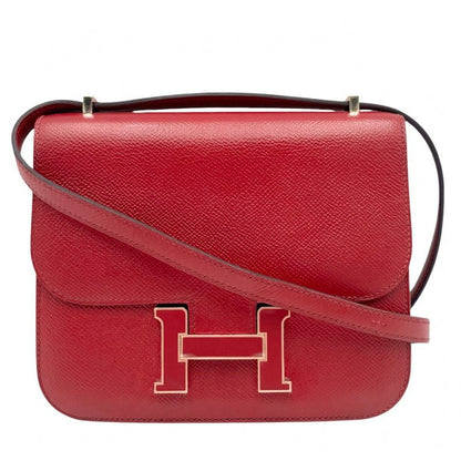 Hermes Shoulder Bag Women Constance Mini Pochette Shoulder Crossbody Leather