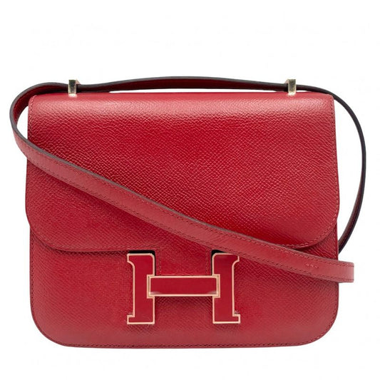 Hermes Shoulder Bag Women Constance Mini Pochette Shoulder Crossbody Leather