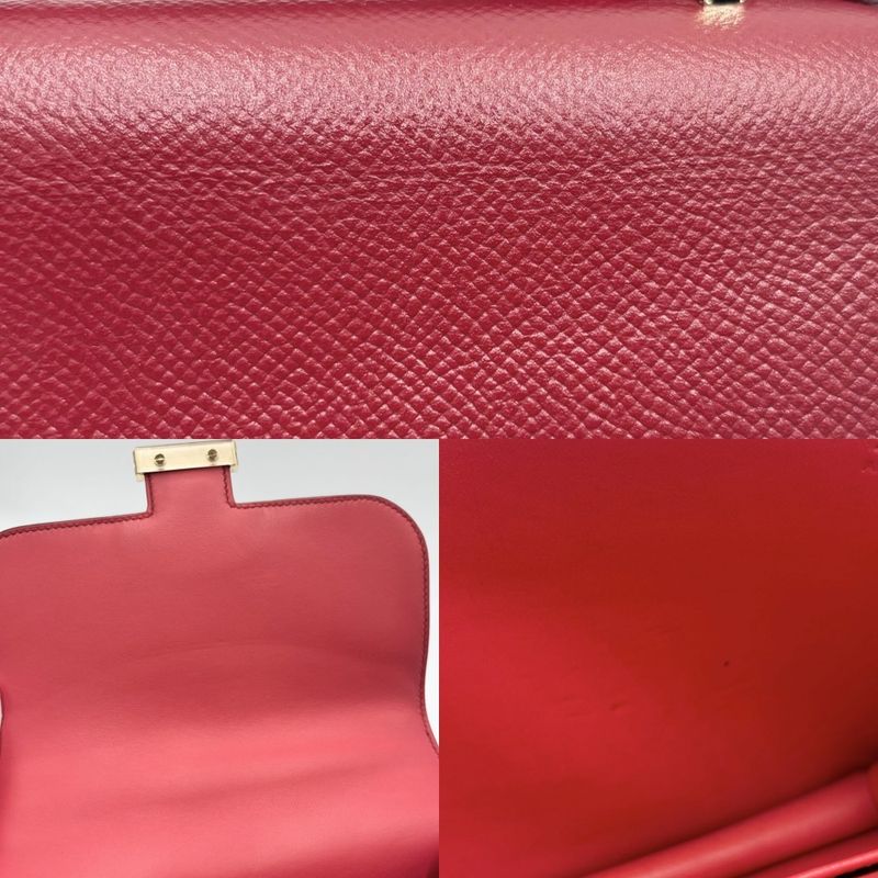 Hermes Shoulder Bag Women Constance Mini Pochette Shoulder Crossbody Leather