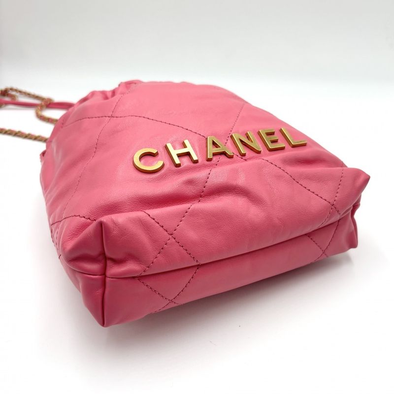 Chanel 2WAY Ladies Chanel 22 Mini Logo Handbag Shoulder Bag Shoulder Crossbody