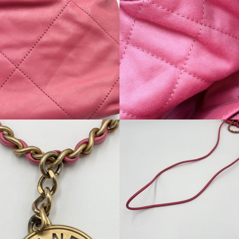 Chanel 2WAY Ladies Chanel 22 Mini Logo Handbag Shoulder Bag Shoulder Crossbody