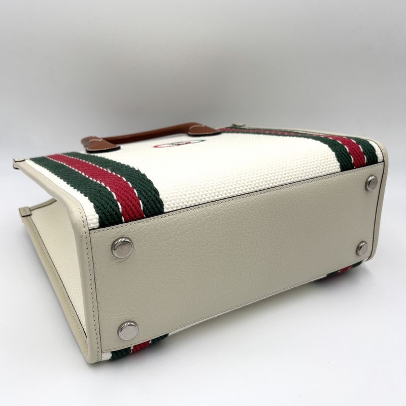 Gucci 2WAY Ladies Interlocking G Tote Bag Shoulder Bag Handbag Shoulder