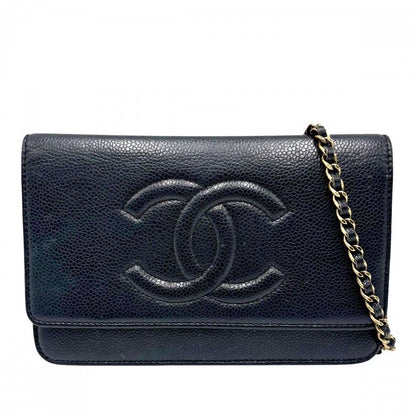 Chanel Chain Wallet Women Coco Mark Chain Shoulder Bag Shoulder Crossbody Long