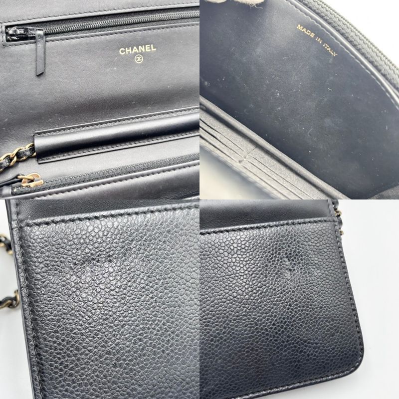 Chanel Chain Wallet Women Coco Mark Chain Shoulder Bag Shoulder Crossbody Long