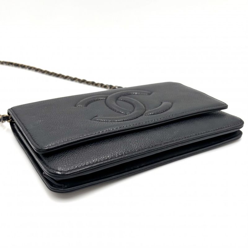 Chanel Chain Wallet Women Coco Mark Chain Shoulder Bag Shoulder Crossbody Long