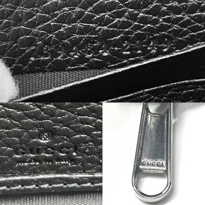 Gucci Long Wallet Men's Jumbo GG Zip Around Wallet Long Wallet Round Zipper
