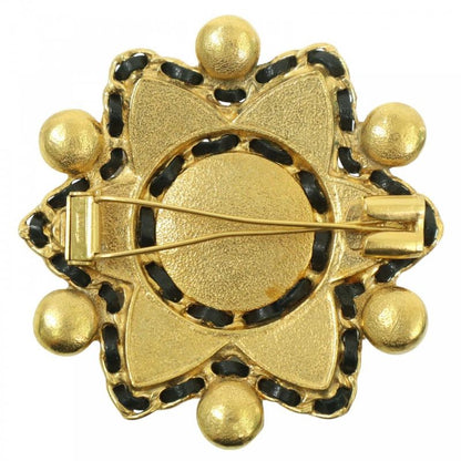Chanel Brooch Ladies Gripore Stone Coco Mark Vintage Coco Accessory Chanel GP