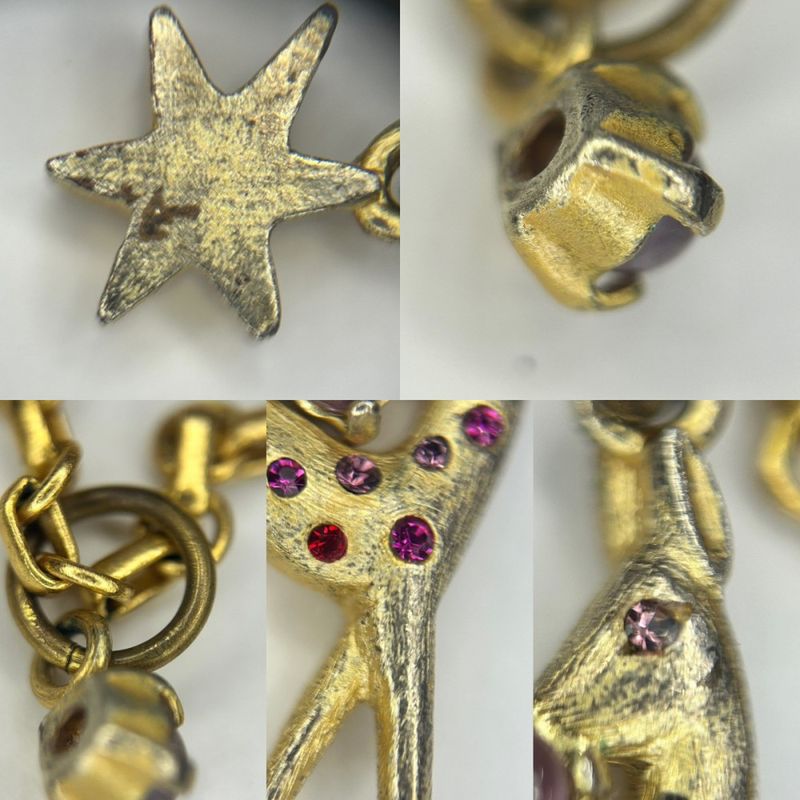 Chanel Necklace Ladies Coco Mark Bambi Vintage Accessories Long Necklace Chanel