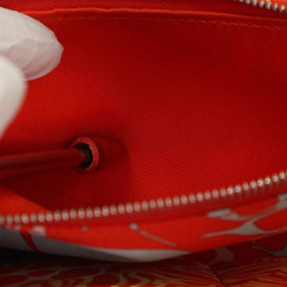 Hermes Long Wallet Women's AZAP LONG SILK IN WILD Long Wallet Round Zipper AZAP