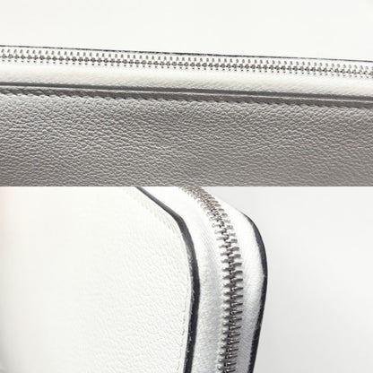 Hermes Long Wallet Women's AZAP LONG SILK IN WILD Long Wallet Round Zipper AZAP