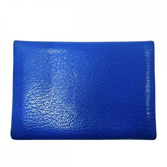 Hermes Coin Case Unisex Calvi Duo Coin Purse Card Case Small Men Women Unisex