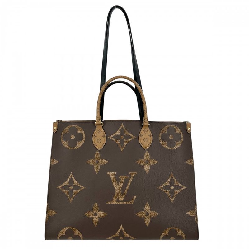 Louis Vuitton 2WAY Women's On The Go GM Handbag Tote Bag Shoulder On The Go