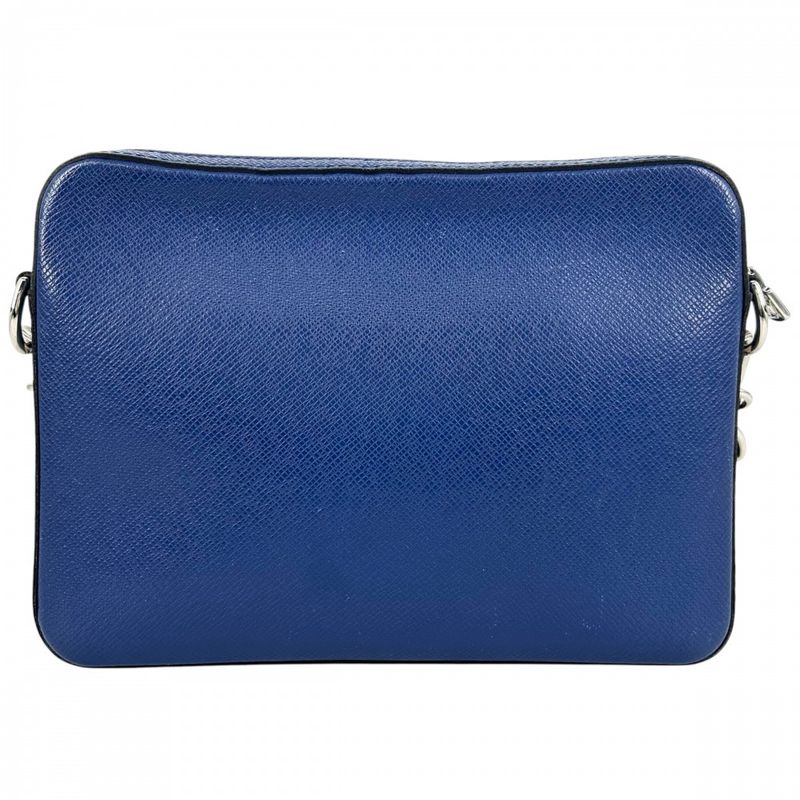 Louis Vuitton Shoulder Bag Men Taiga Lama Trio Messenger Shoulder Crossbody