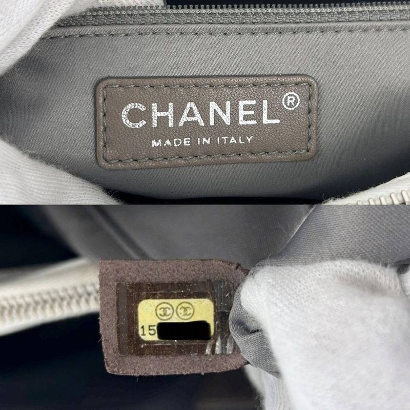 Chanel Handbag Women's GST Matelasse Chain Tote Bag Coco Mark Shoulder Bag