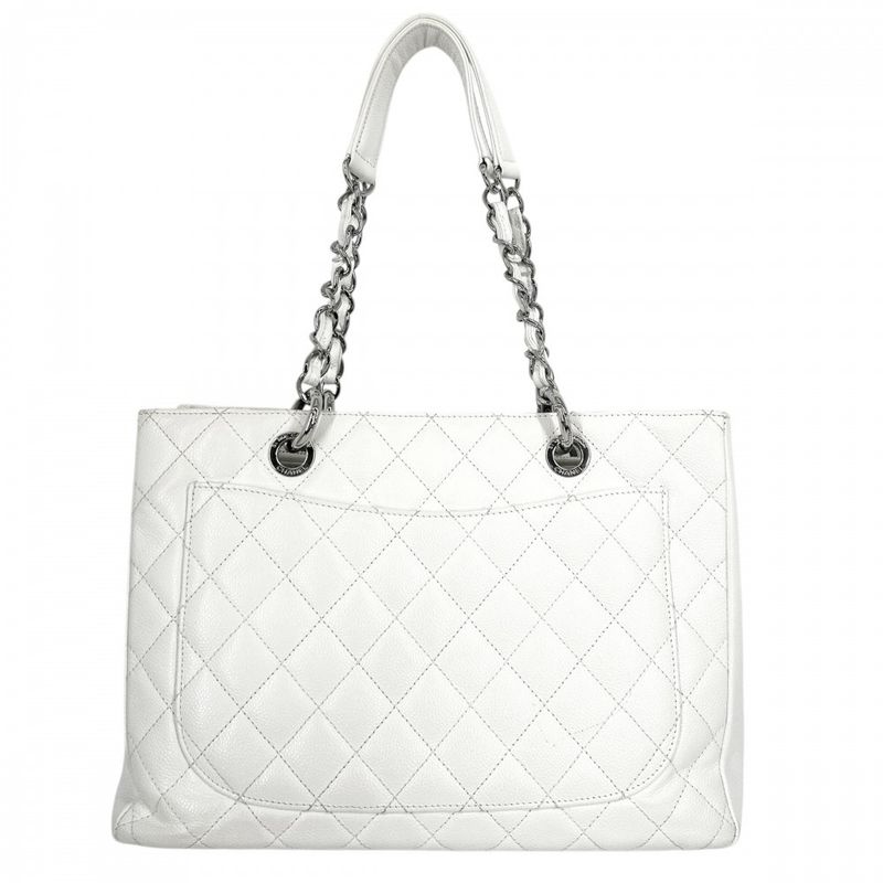 Chanel Handbag Women's GST Matelasse Chain Tote Bag Coco Mark Shoulder Bag