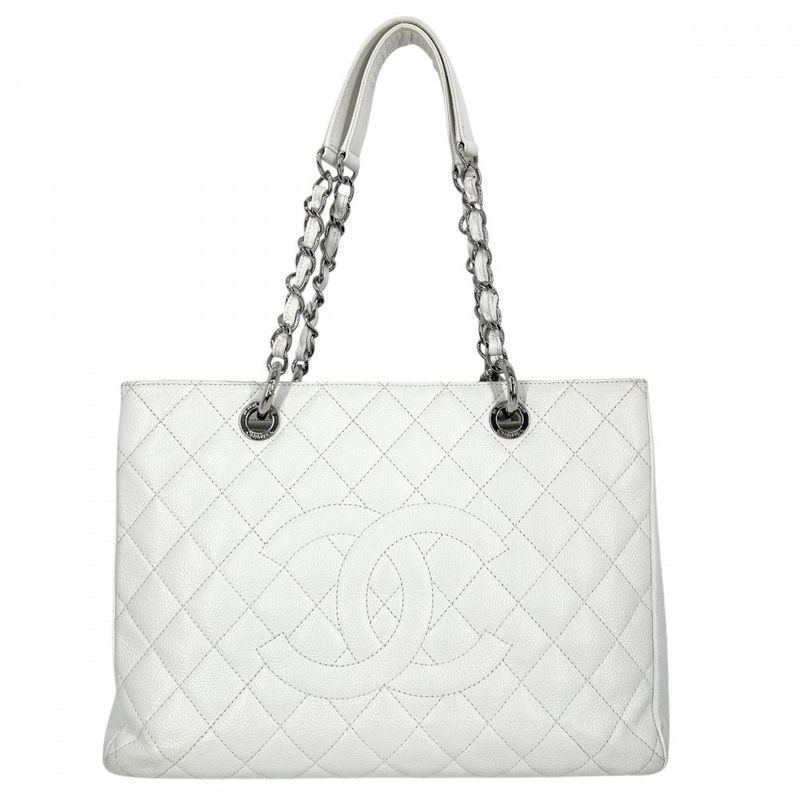 Chanel Handbag Women's GST Matelasse Chain Tote Bag Coco Mark Shoulder Bag