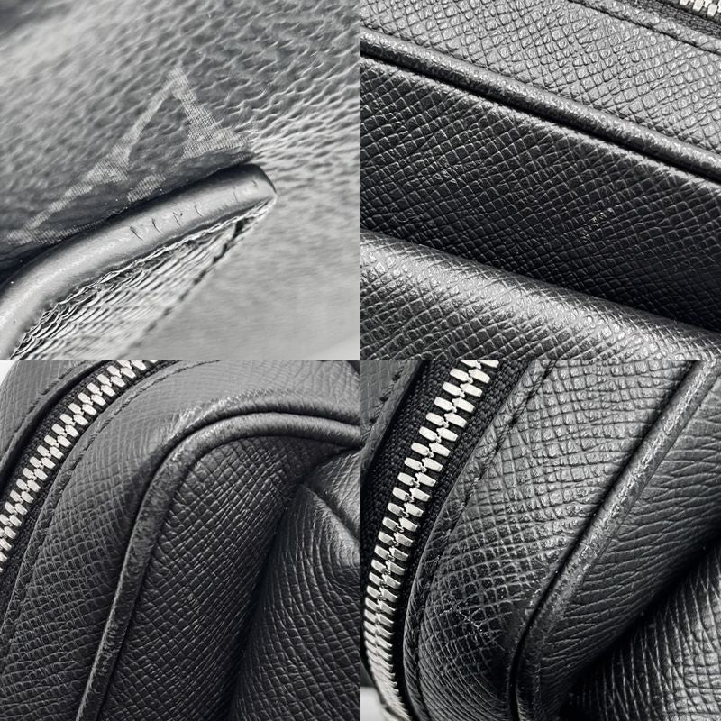 Louis Vuitton Body Bag Men's Monogram Eclipse Bum Bag Outdoor Taiga Llama Waist