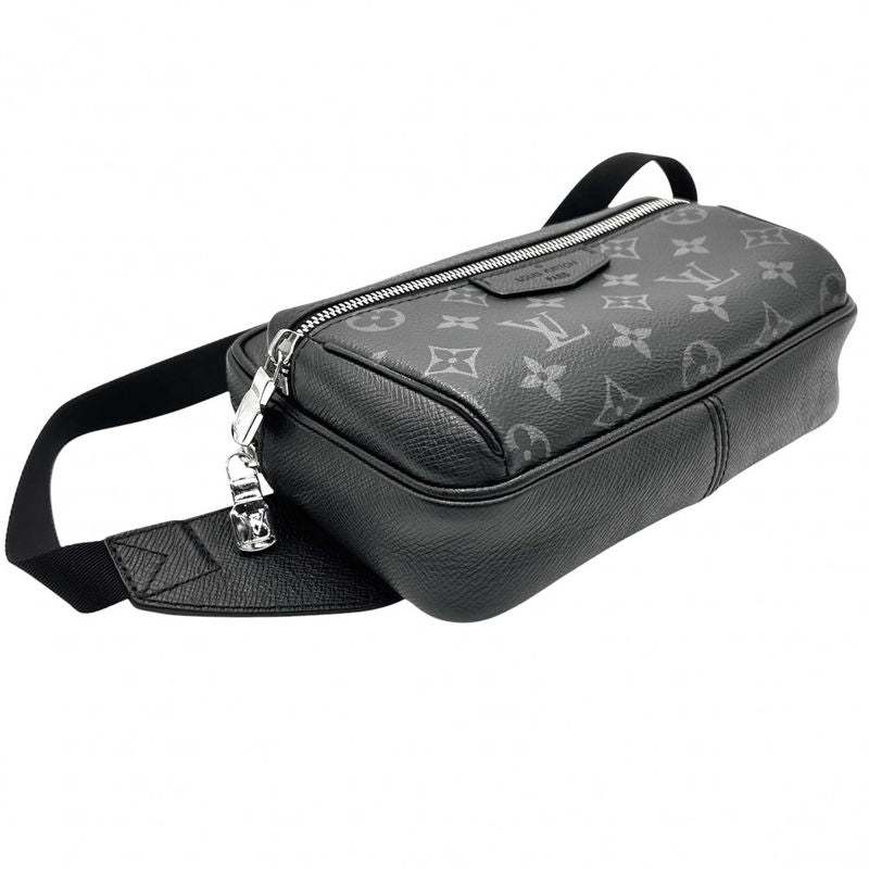 Louis Vuitton Body Bag Men's Monogram Eclipse Bum Bag Outdoor Taiga Llama Waist