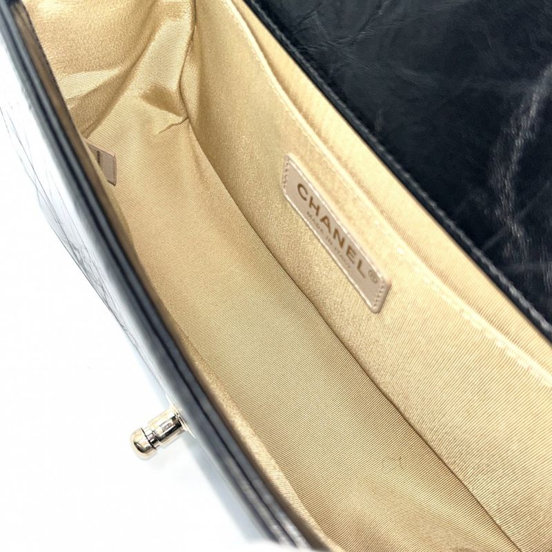 Chanel Shoulder Bag Women's Studded Boy Chanel Coco Mark Coco Chain Shoulder