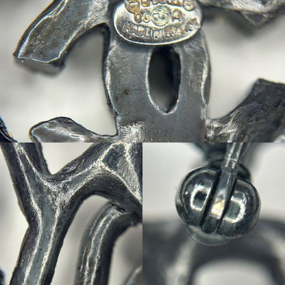 Chanel Brooch Ladies Rose Coco Mark Accessories Coco Vintage Chanel Rhinestone