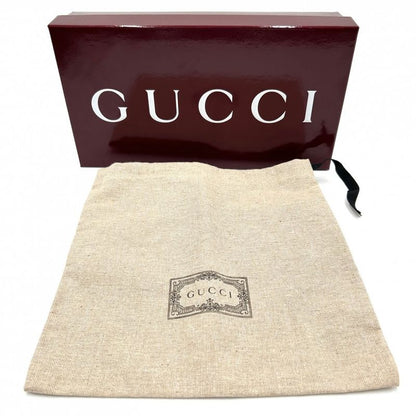 Gucci Shoulder Bag Women's GG Blonde Chain Pochette Shoulder Crossbody Small