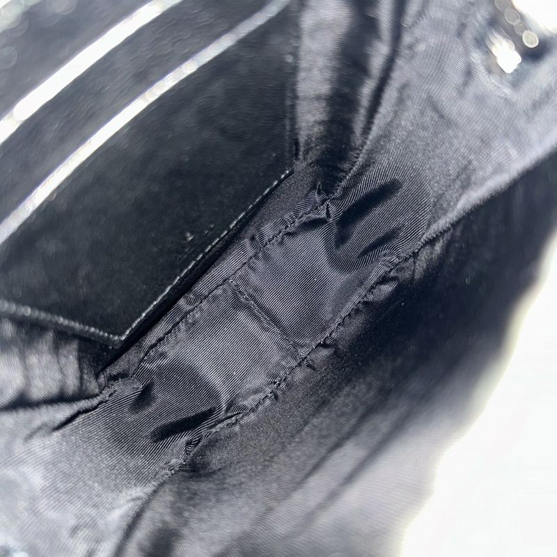 Gucci Shoulder Bag Women's GG Blonde Chain Pochette Shoulder Crossbody Small