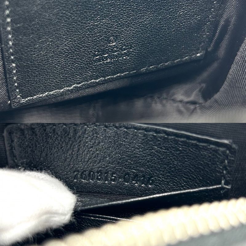 Gucci Shoulder Bag Women's GG Blonde Chain Pochette Shoulder Crossbody Small