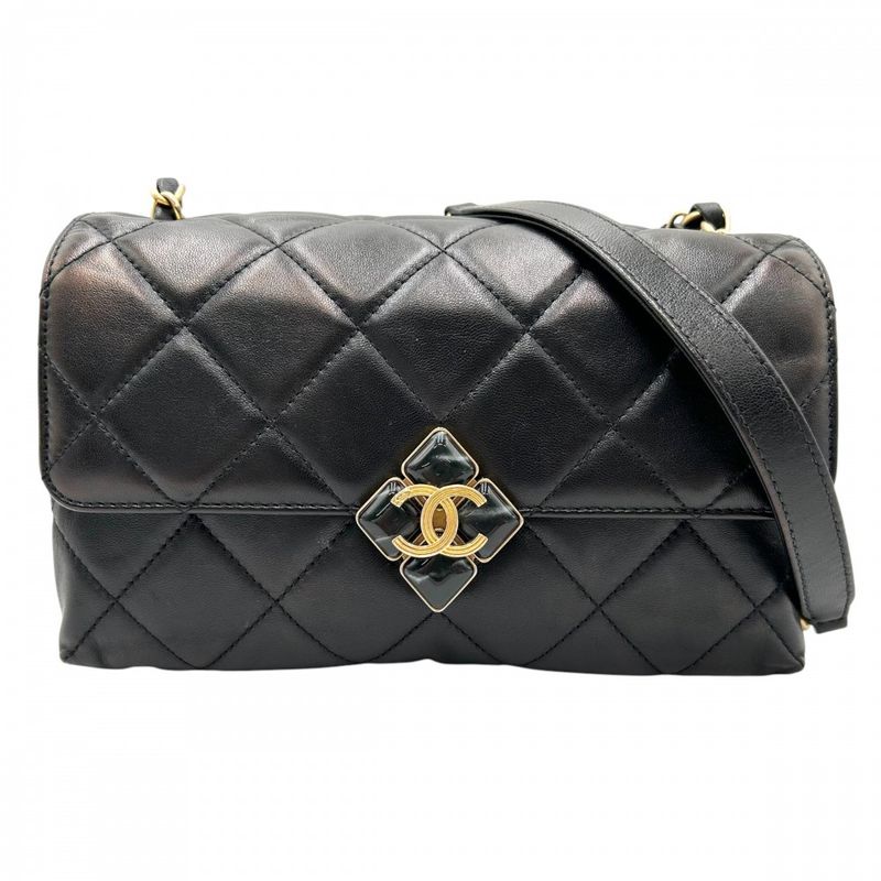 Chanel Shoulder Bag Women Matelasse Shoulder Crossbody Coco Mark Coco Bag